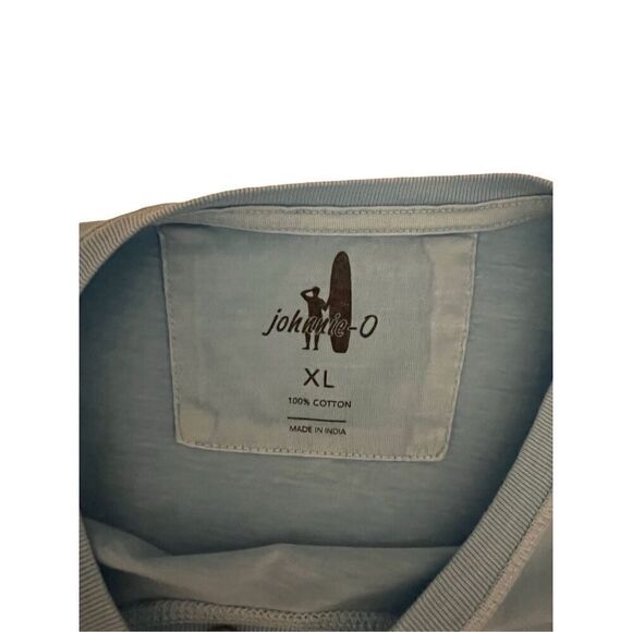 johnnie-O throwback style light blue with stripes T - XL - Picture 5 of 9